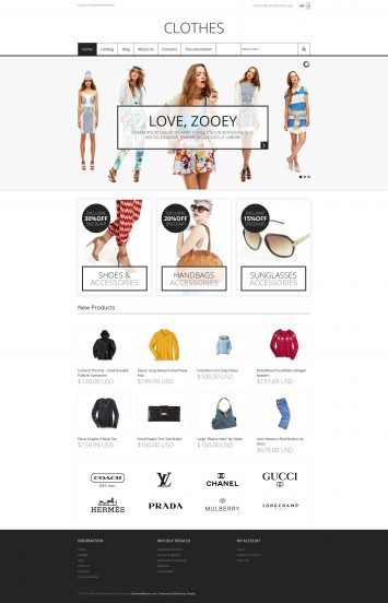 Fashion Store Template Responsive Shopify Theme