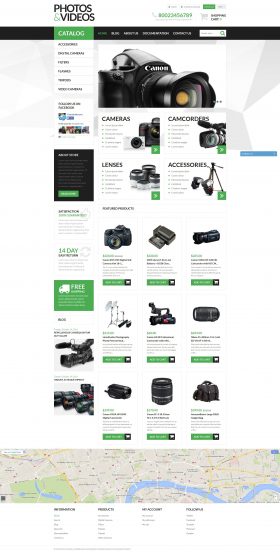 Photo  Video Technologies Shopify Theme