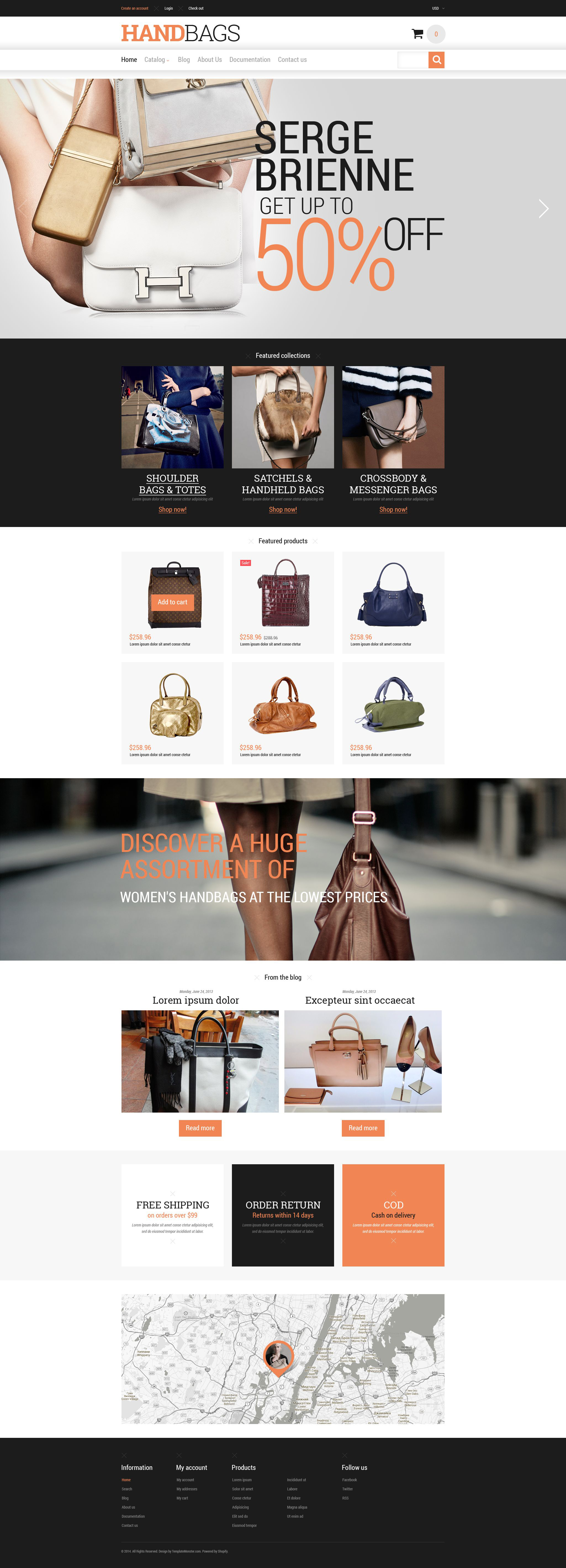 Branded Handbags Shopify Theme