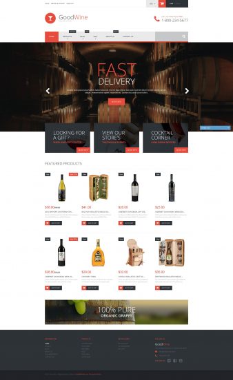 Excellent Wine Shopify Theme