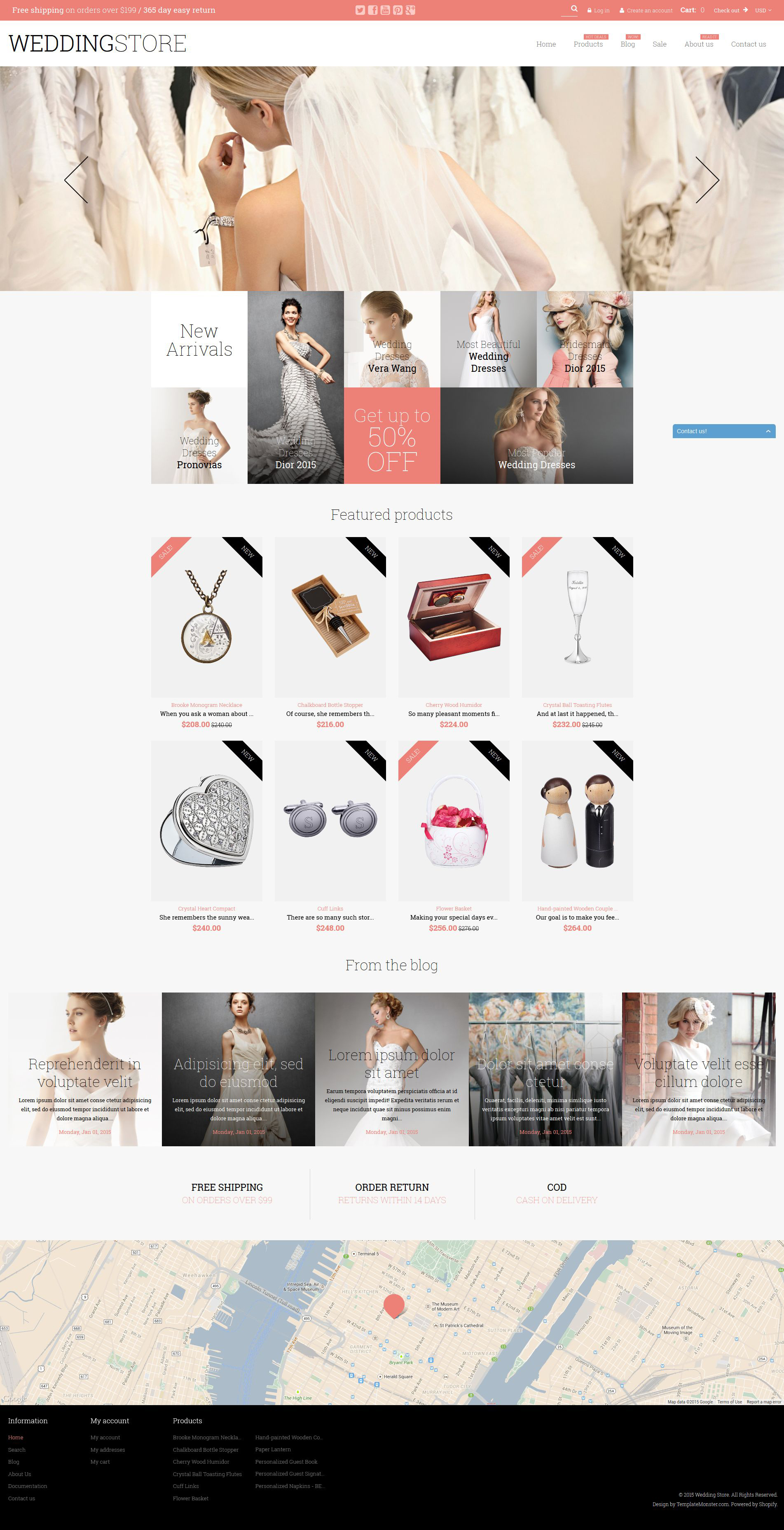 Wedding Store Shopify Theme