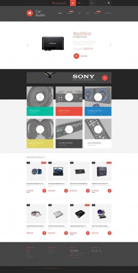 Car Audio Shopify Theme