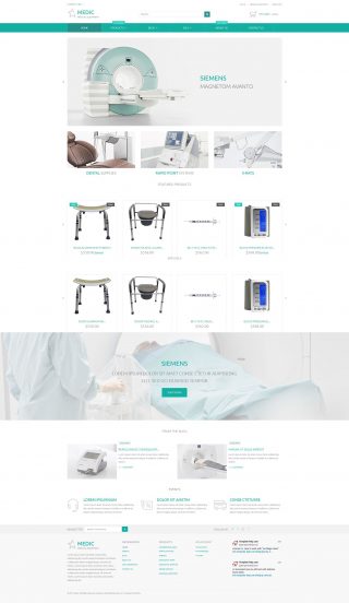 Medical Equipment Template Responsive Shopify Theme