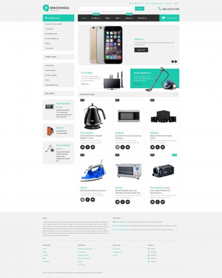 Electronics Retailer Shopify Theme