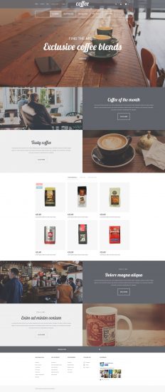 Coffee House Shopify Theme