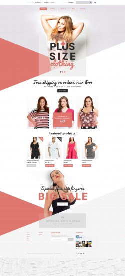 Plus Size Clothing Shopify Theme