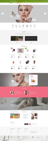 Organic Cosmetics Shopify Theme