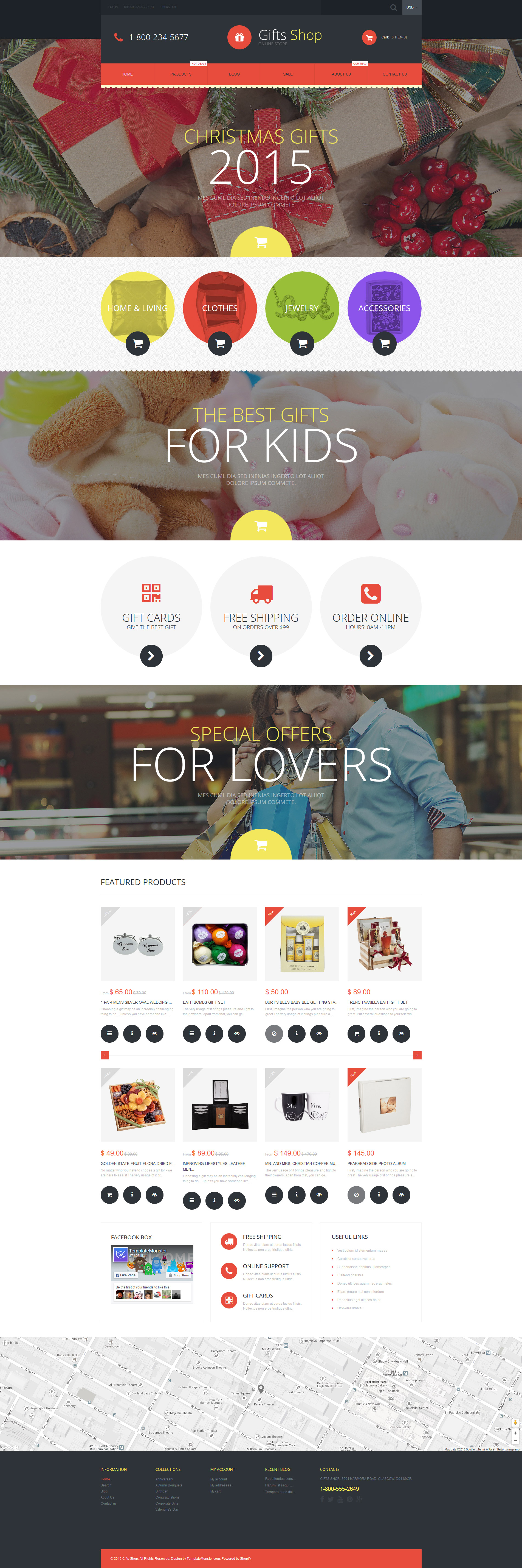 Gifts Shop Shopify Theme