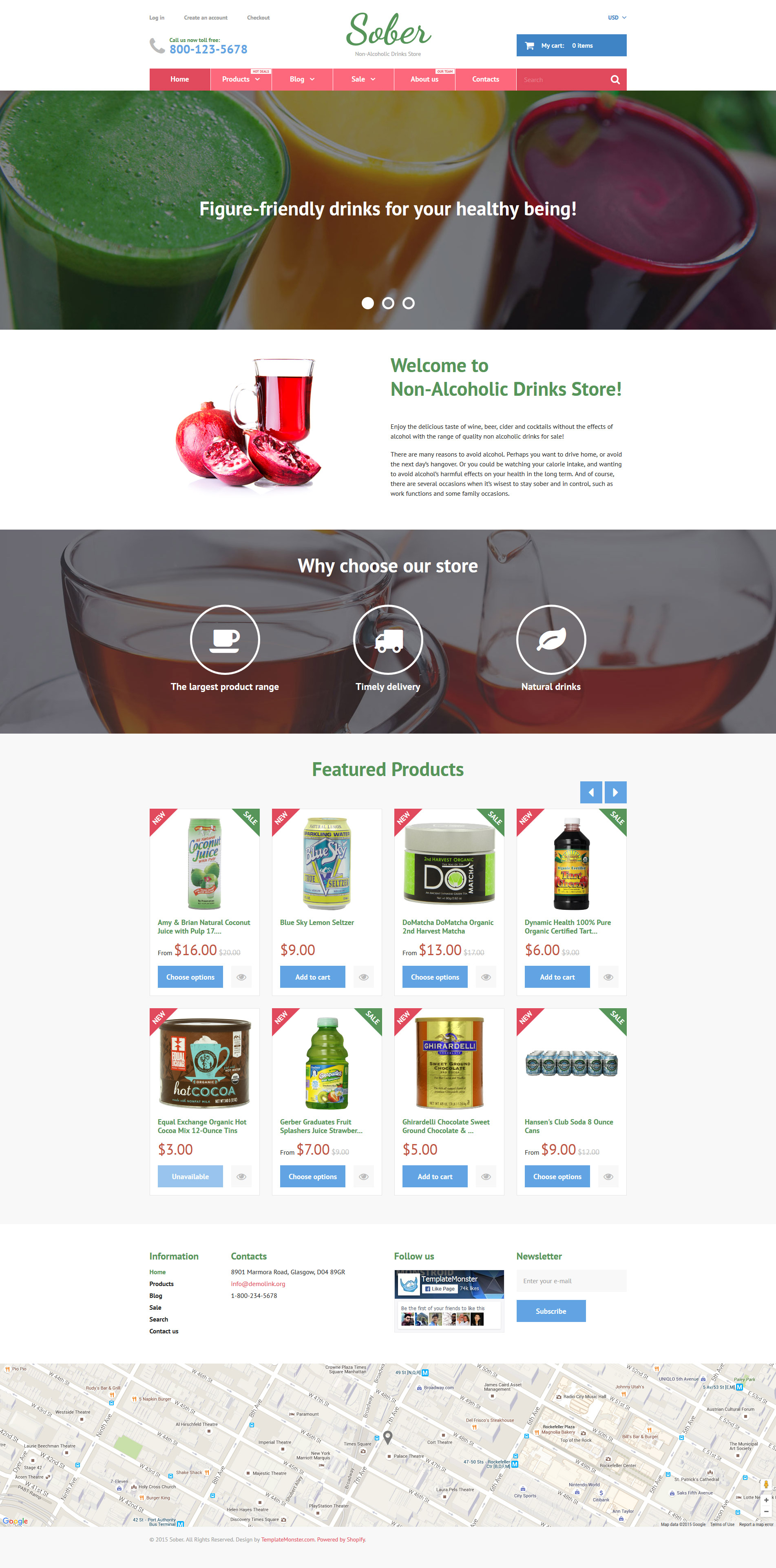 Sober Shopify Theme