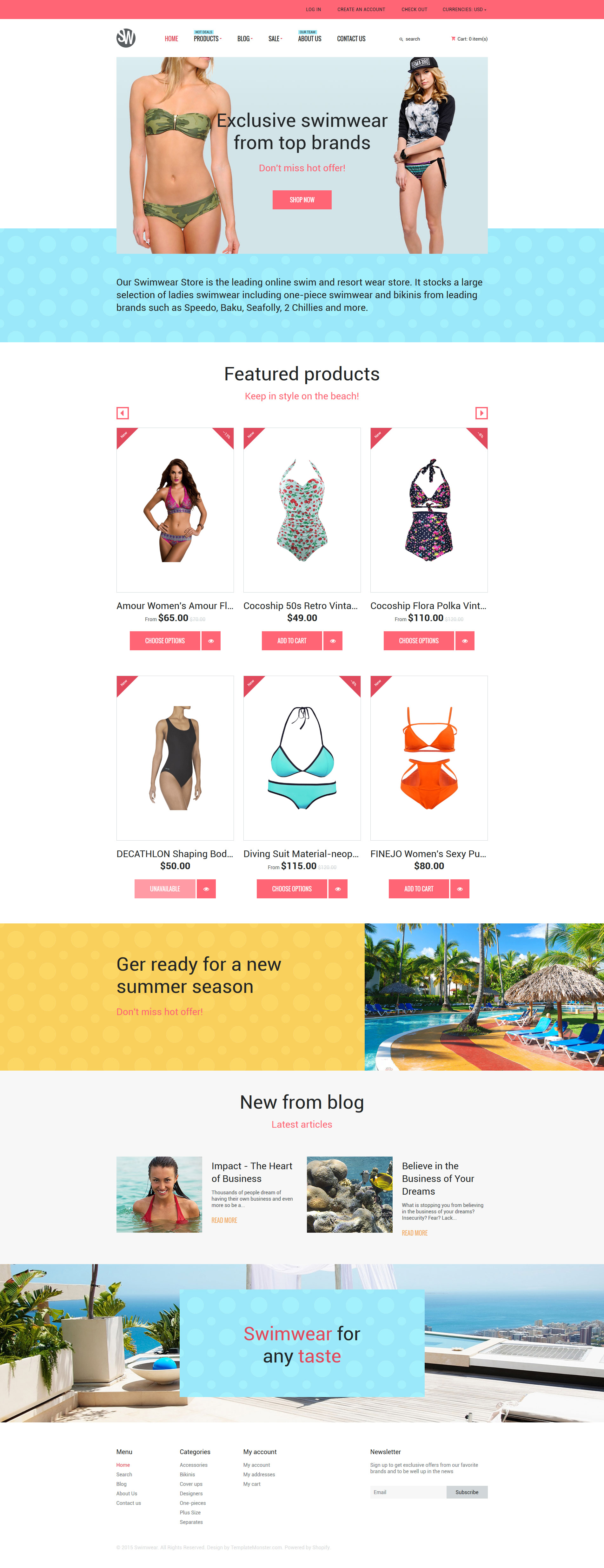 Swimwear Shopify Theme