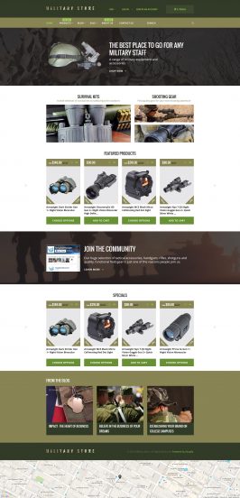 Military Shopify Theme