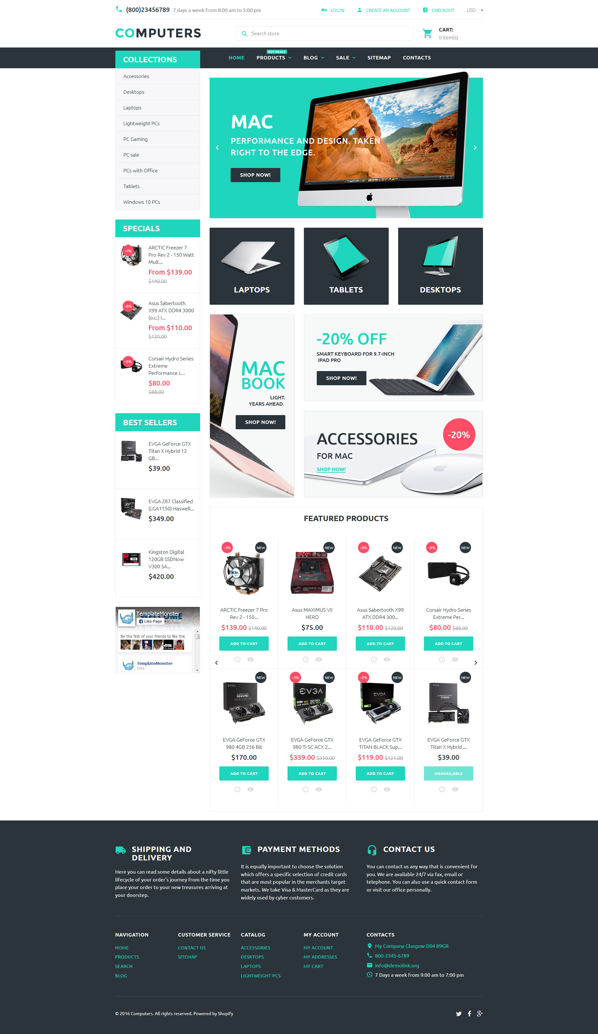 Computers Shopify Theme