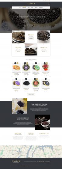 Caviar Shopify Theme