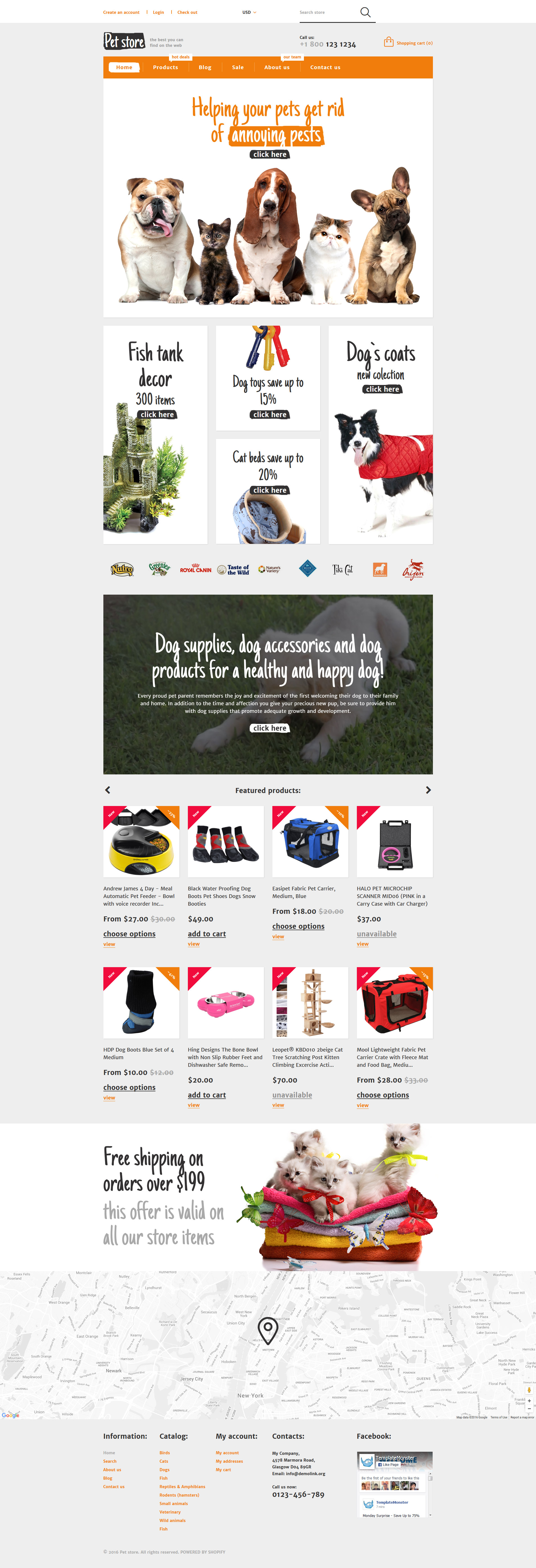 Animals  Pets Shopify Theme