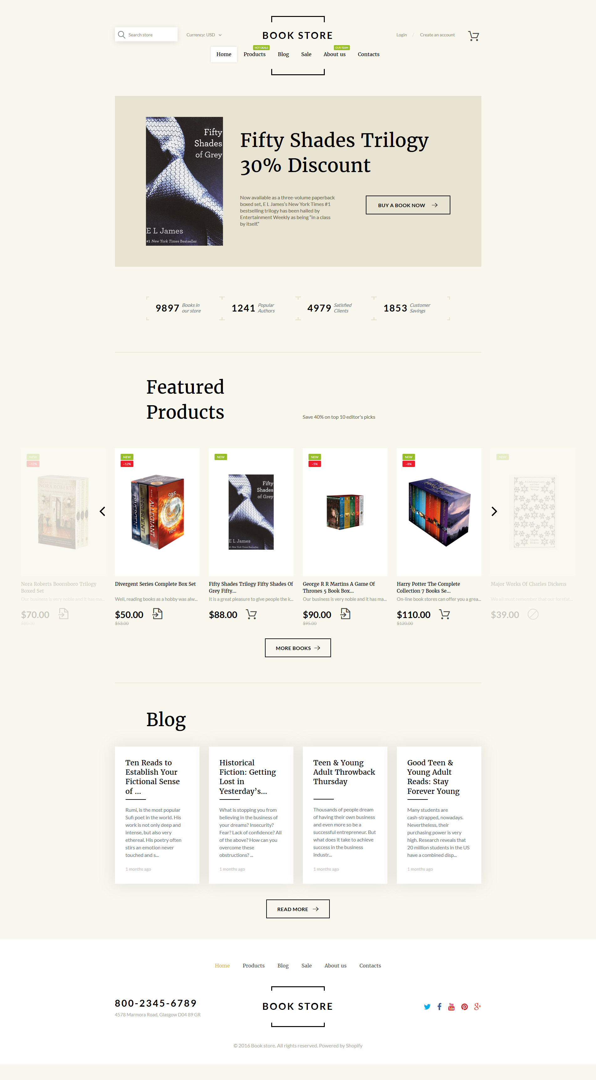 Book Shop Shopify Theme