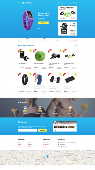 Sport Store Shopify Theme