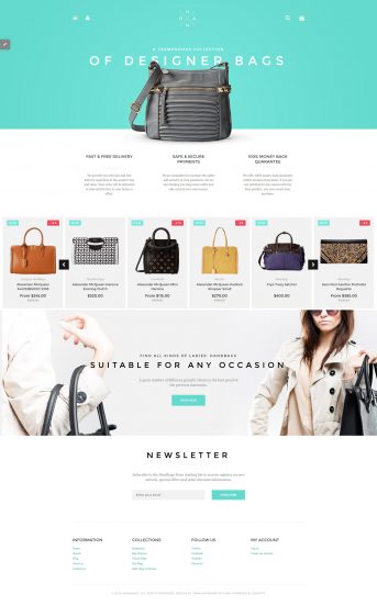 Handbag Boutique Shopify Theme