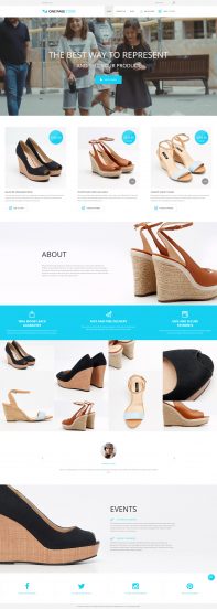 Shoe Store Template Responsive Shopify Theme