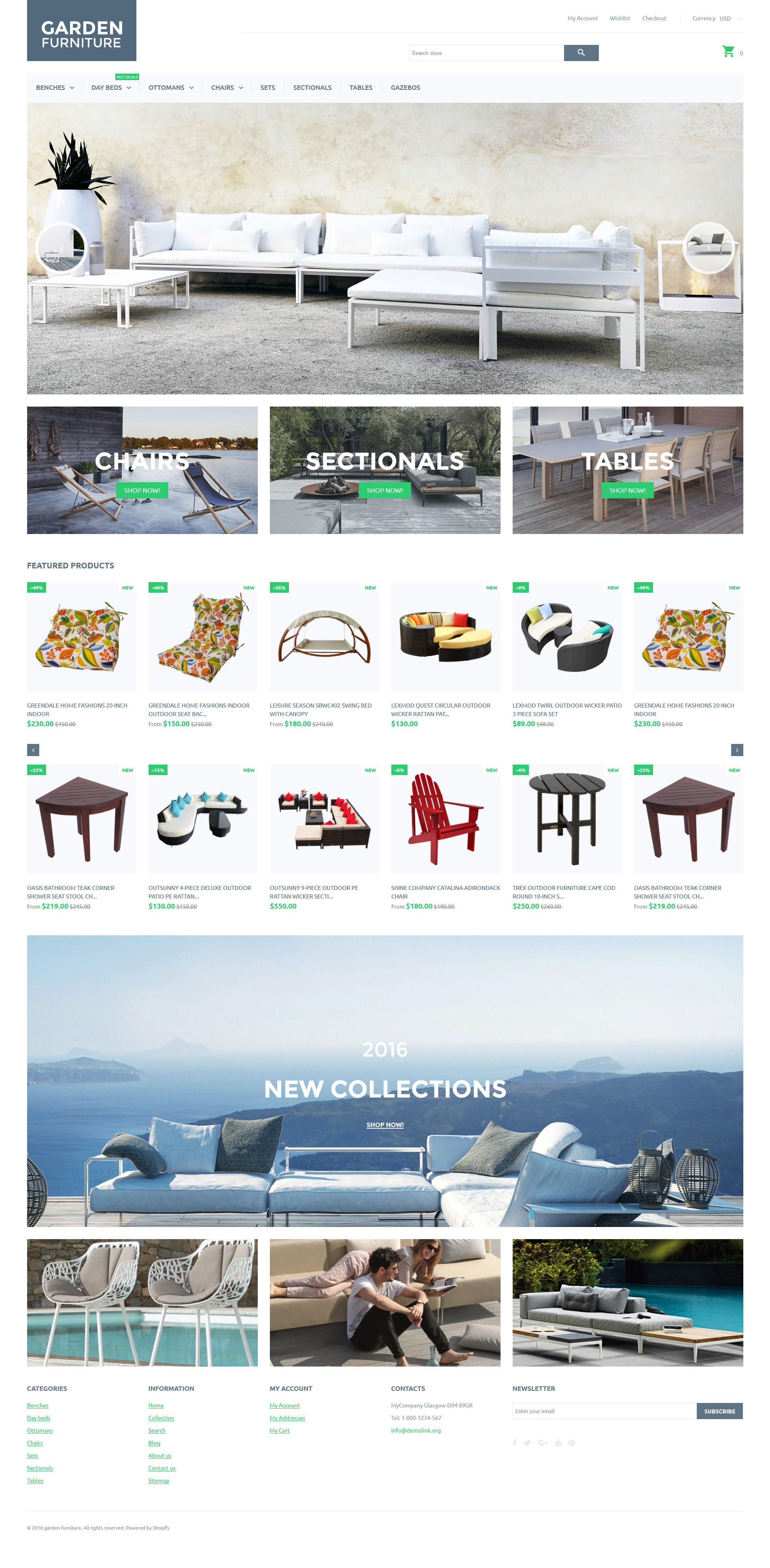 Garden Furniture Shopify Theme