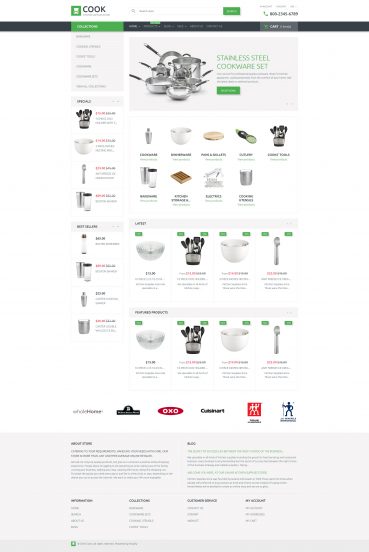 Cook Shopify Theme