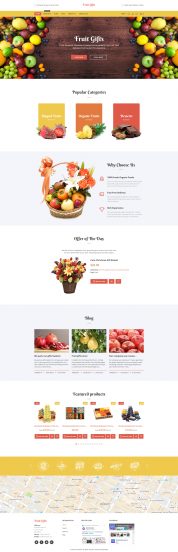 Fruit Gifts Shopify Theme