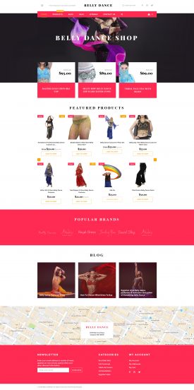 Belly Dance Shopify Theme