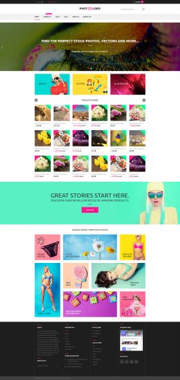 PhotoLoro Shopify Theme