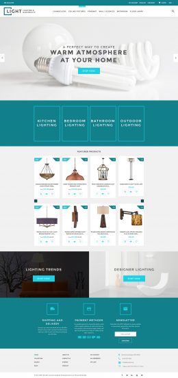 Light - Lighting & Electricity Shopify Theme