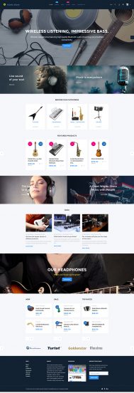 Music Store - Audio & Music Store Shopify Theme