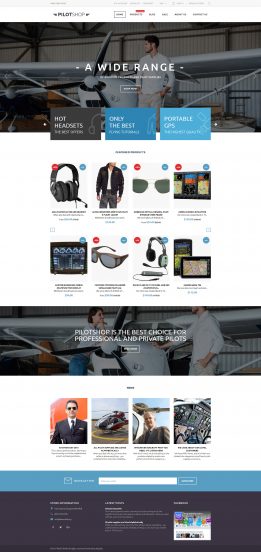 PilotShop - Pilot Supplies Responsive Shopify Theme