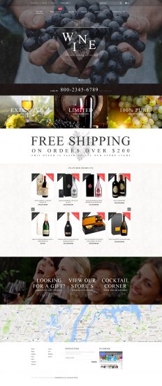 Wine - Wine Shop Responsive Shopify Theme