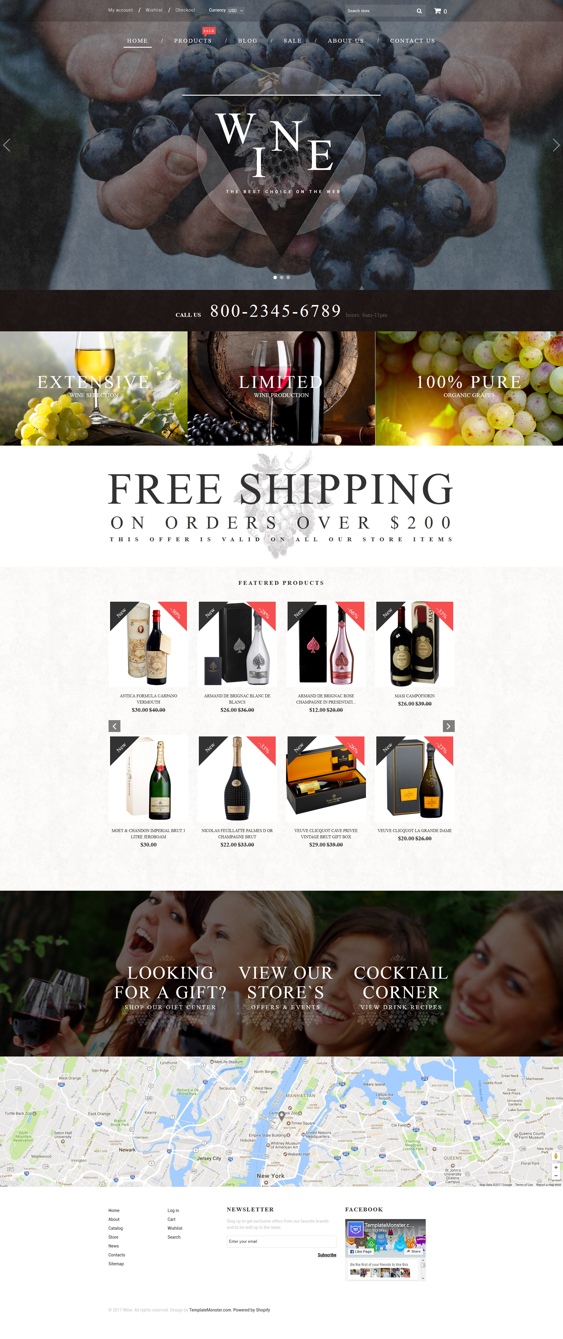 Wine – Wine Shop Responsive Shopify Theme