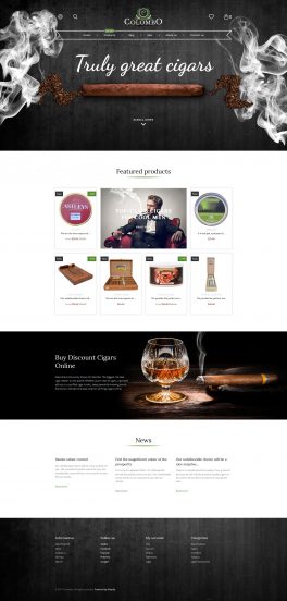 Colombo - Tobacco Shopify Theme