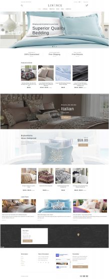 Linen & Lace Responsive Shopify Theme