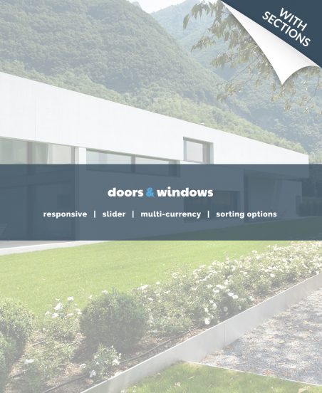 Windows & Doors Template Responsive Shopify Theme