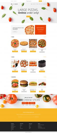 Food Delivery Responsive Shopify Theme