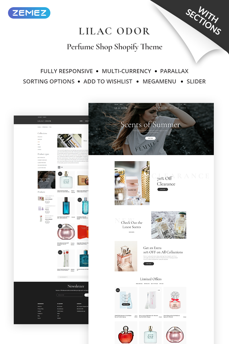 Lilac Odor – Perfume Shop Shopify Theme