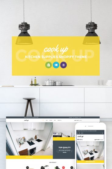 Cook Up - Kitchen Supplies Store Shopify Theme