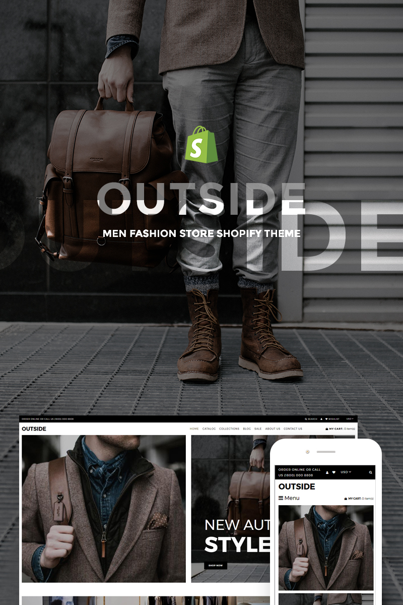 Outside – Men Fashion Store Shopify Theme