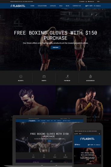 Flash - MMA Store Shopify Theme