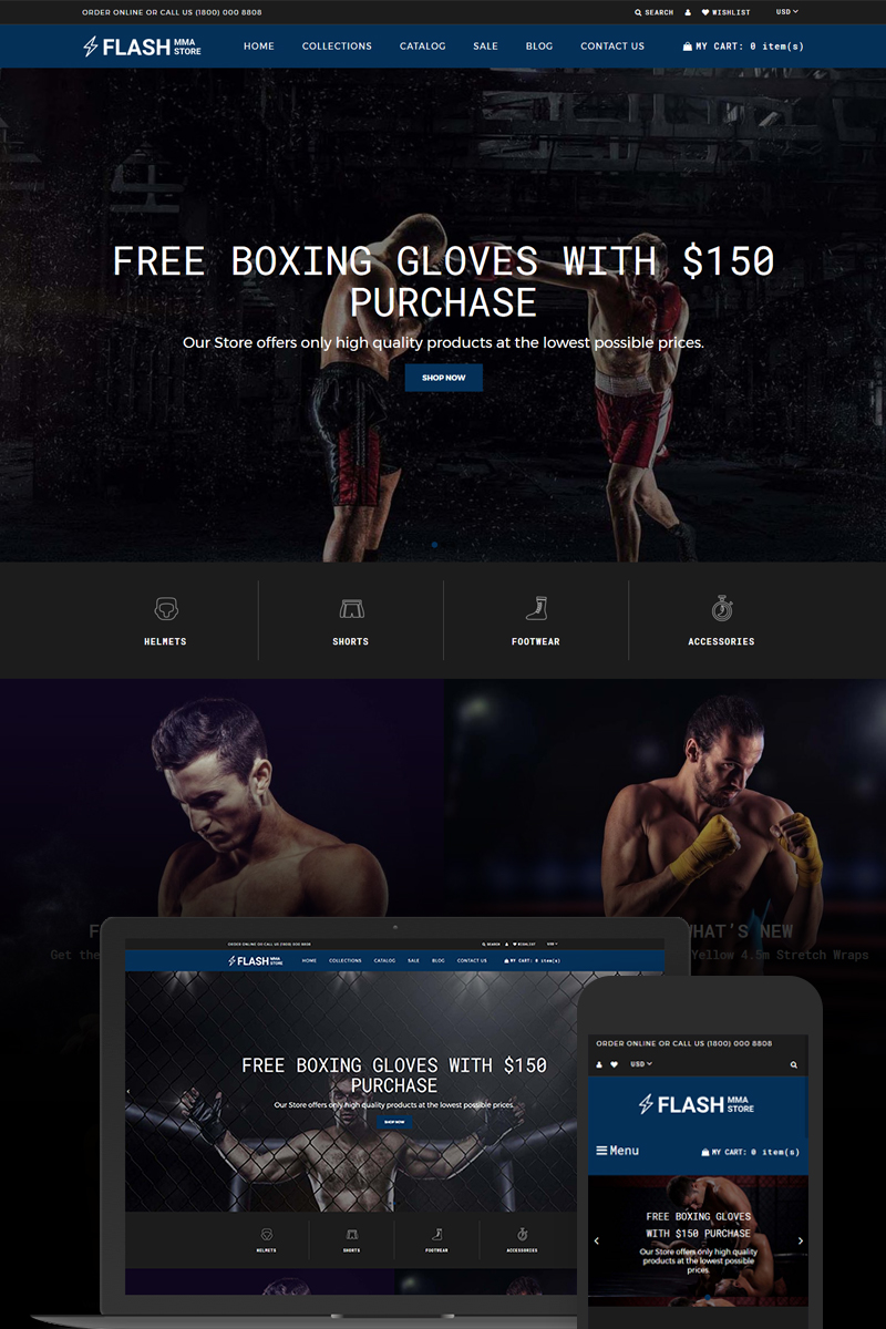 Flash – MMA Store Shopify Theme