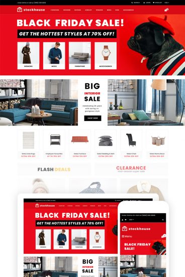 Stockhouse - Wholesale Store Shopify Theme