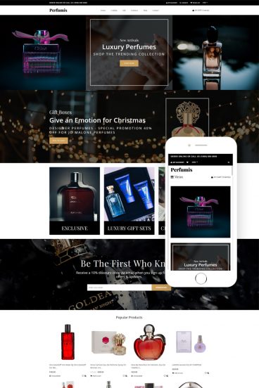 Perfumis - Perfume Responsive Luxury Shopify Theme