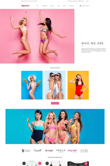 SWIMSY - Swimwear Stylish Shopify Theme