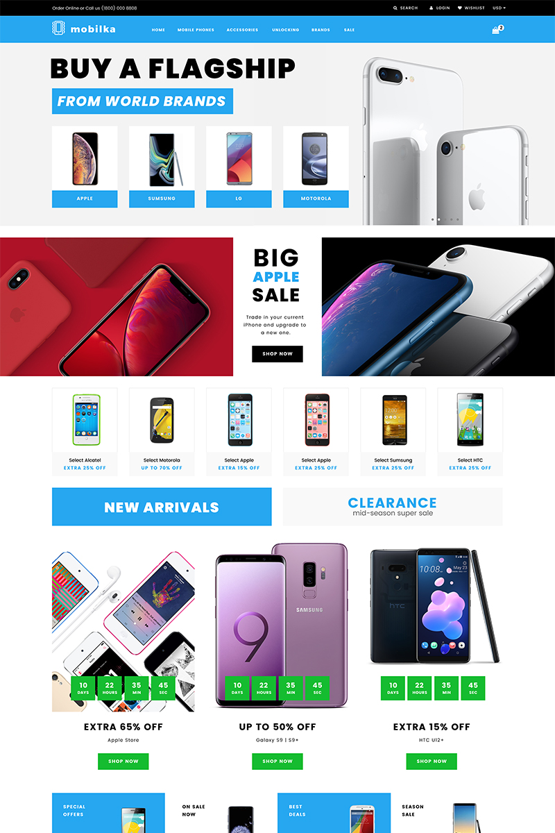 Sellphone – Mobile Store Clean Shopify Theme