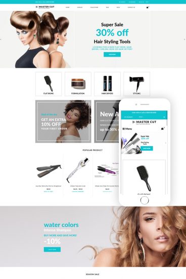 Master Cut - Beauty Clean Shopify Theme