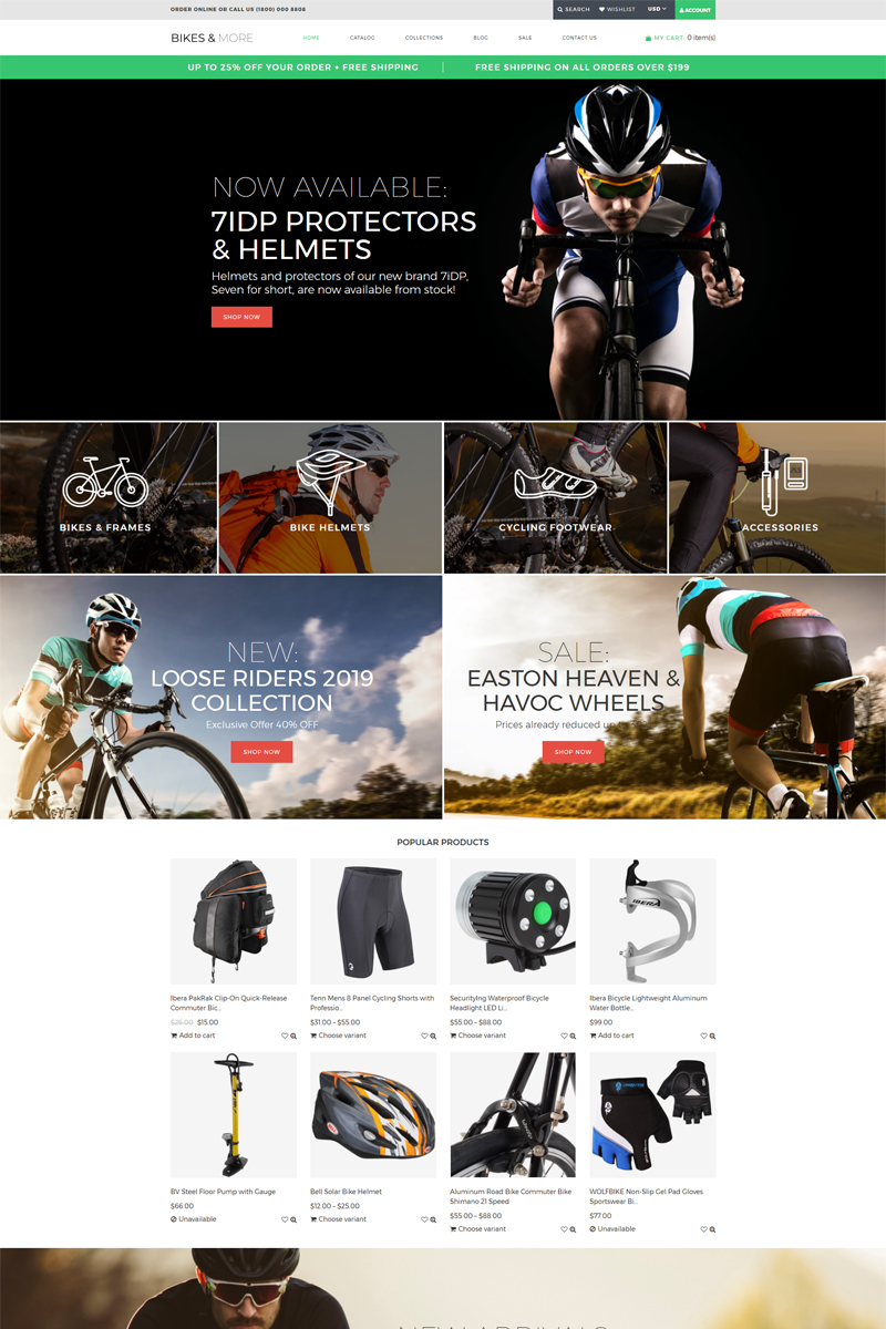 Bikes & More – Bike Shop Modern Shopify Theme