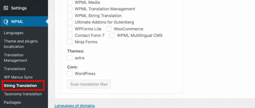 Adding Localization WPML Zemez