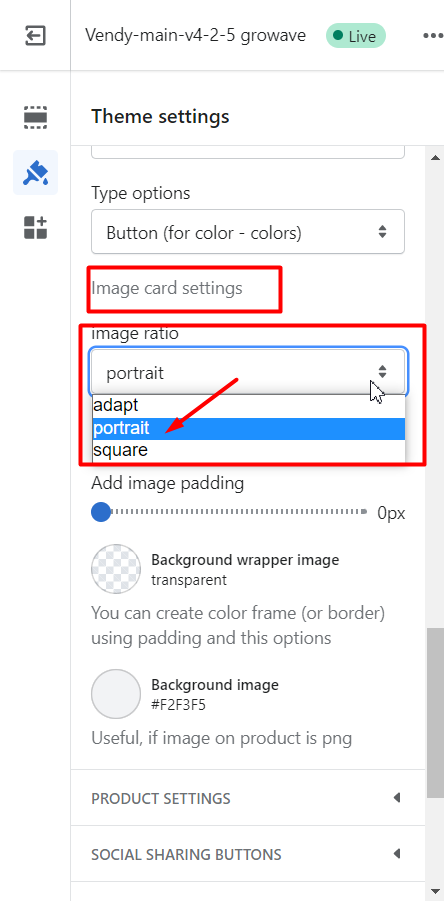 product-image-size-settings