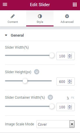 Slider JetElements Module Style for Elementor